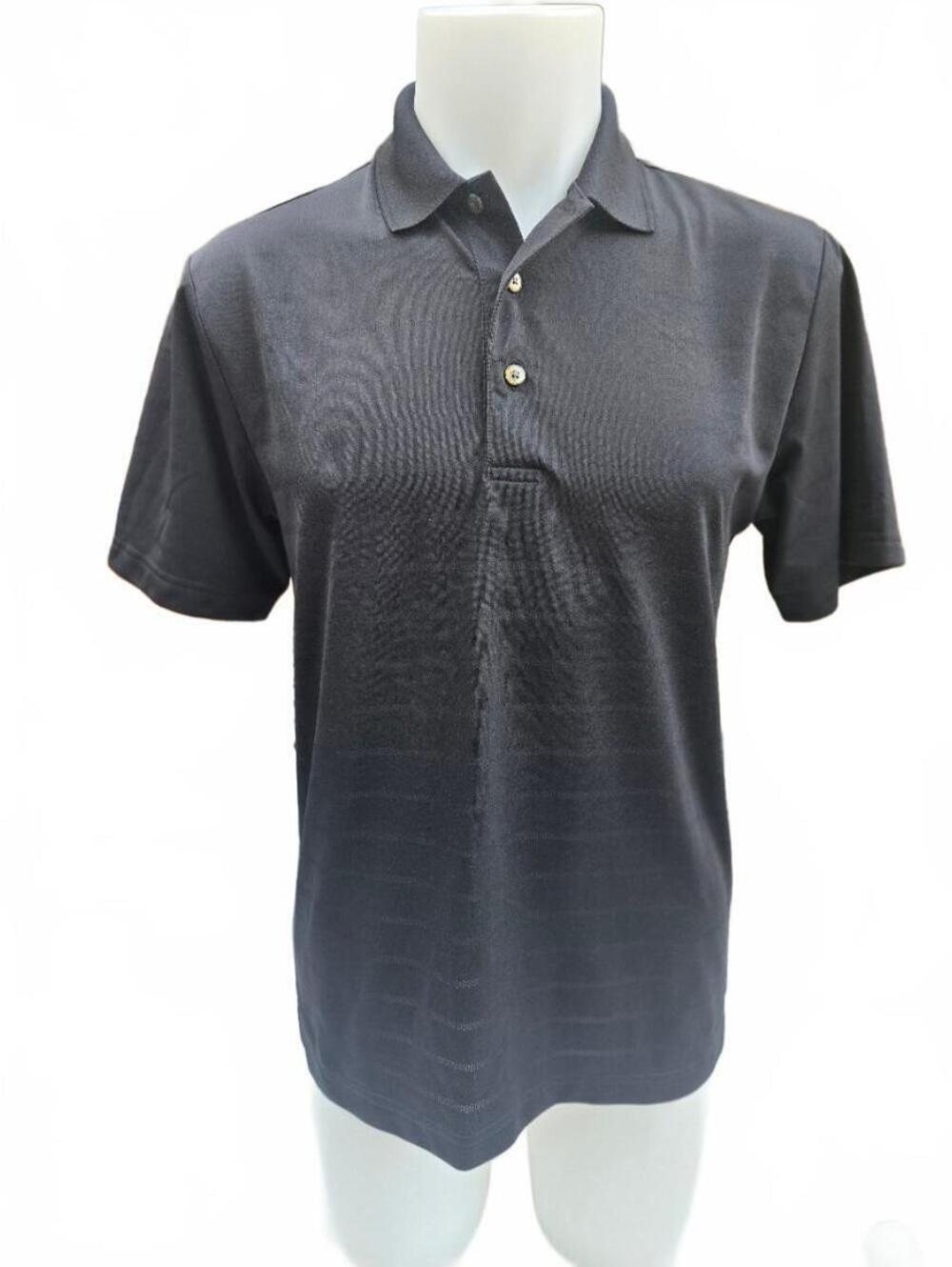 Grand Slam Men’s Black Airflow Polo Shirt Size S Golfcore Preppy Old Money Top